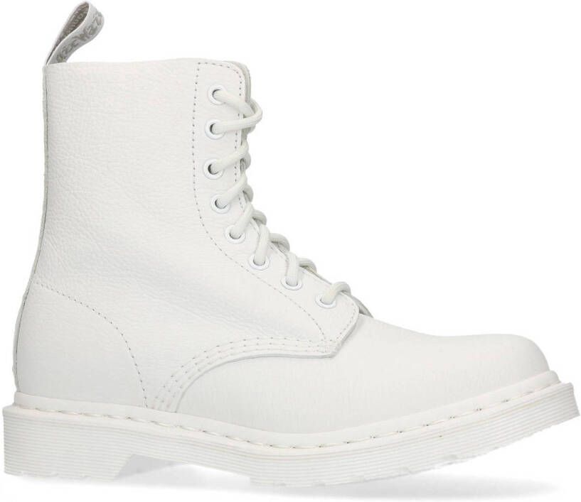 Dr. Martens 1460 Pascal Mono leren veterboots wit - Schoenen.nl