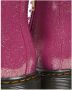Dr. Martens 1460 T leren veterboots fuchsia zilver goud - Thumbnail 3
