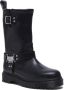 Dr. Martens Anistone Hi leren bikerboots zwart - Thumbnail 2