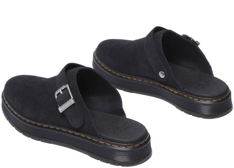 Dr. Martens Brookline Mule suède clogs Black Bronx
