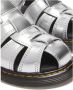 Dr. Martens Caarys J leren sandalen Silver Metallic Patent Lamper - Thumbnail 2