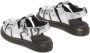 Dr. Martens Caarys J leren sandalen Silver Metallic Patent Lamper - Thumbnail 3