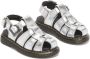 Dr. Martens Caarys T leren sandalen Silver Metallic Patent Lamper - Thumbnail 3