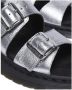 Dr. Martens Josef leren slippers Silver metallic tumble - Thumbnail 8