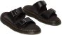 Dr. Martens Josef leren slippers zwart - Thumbnail 5