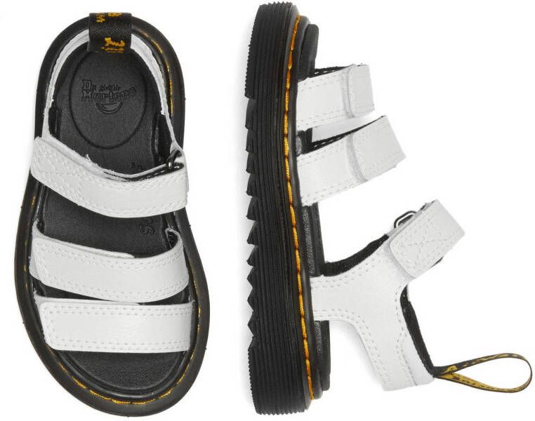 Dr. Martens Klaire T leren sandalen wit