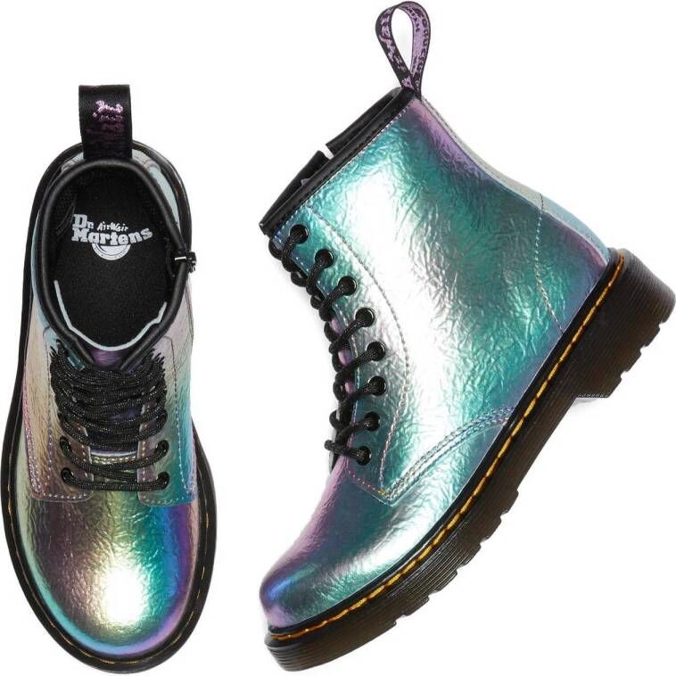 Dr. Martens leren veterboots multi metallic