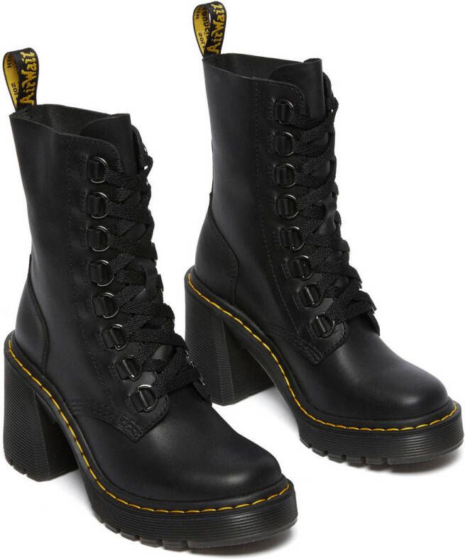 Dr. Martens Chesney leren veterboots zwart
