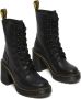Dr. Martens Zwarte dameslaarzen met middelhoge hak en veters Zwart Dames - Thumbnail 8