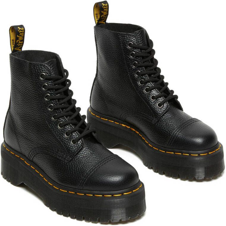 Dr. Martens Sinclair leren enkelboots zwart