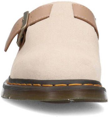 Dr. Martens Jorge II suède slippers met hielband beige