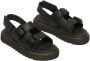 Dr. Martens Varel leren sandalen zwart Leer Effen 33 - Thumbnail 7