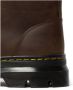 Dr. Martens COMBS LEATHER DARK BROWN Heren sneakersHeren veterschoenVrije tijd half-hoog Bruin - Thumbnail 5