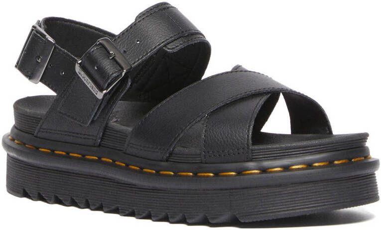 Dr. Martens Voss IIr.marten leren sandalen Black Athena