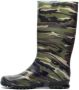 Scapino Dunlop regenlaars met camouflageprint groen - Thumbnail 4