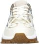 DWRS BONNEY denim chunky leren sneakers goud - Thumbnail 4