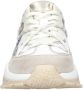 Dwrs Dames Sneakers Bonney Snake Sand champagne Wit - Thumbnail 4
