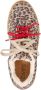 DWRS CARPI leopard teddy gevoerde suède sneakers met panterprint beige zwart - Thumbnail 3