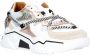 DWRS LABEL DWRS Jupiter denim rose jeans sneakers Leer Dames - Thumbnail 4