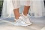 DWRS JUPITER snake chunky leren sneakers zand champagne - Thumbnail 5