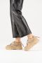 DWRS JUPITER studs chunky leren sneakers beige - Thumbnail 2