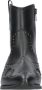 DWRS LABEL Lyon studs westernboots Zwart Leer Western Dames - Thumbnail 4