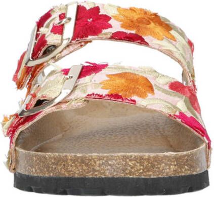 DWRS Madeira slippers roze oranje