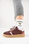 DWRS Mirabel suède sneakers bordeaux - Thumbnail 2