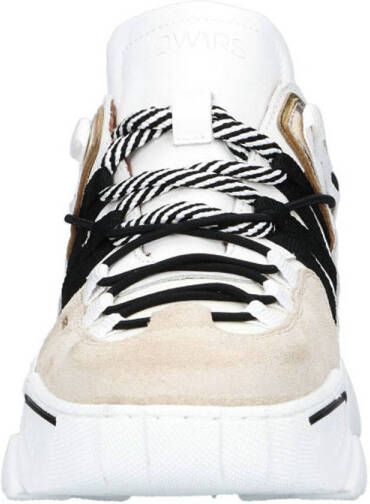 DWRS Orion leren sneakers goud wit