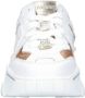 DWRS Pluto chunky leren sneakers rosé wit - Thumbnail 3