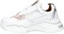 DWRS Pluto chunky leren sneakers wit rosé - Thumbnail 3
