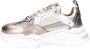 DWRS Pluto leren sneakers goud zilver Meisjes Leer Meerkleurig 28 - Thumbnail 3