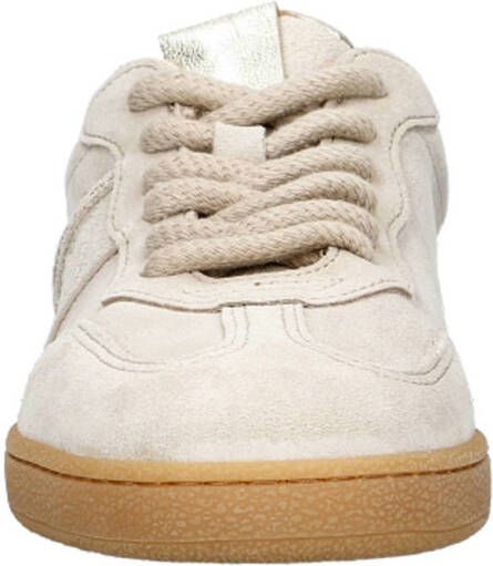 DWRS Poona suède sneakers zand goud