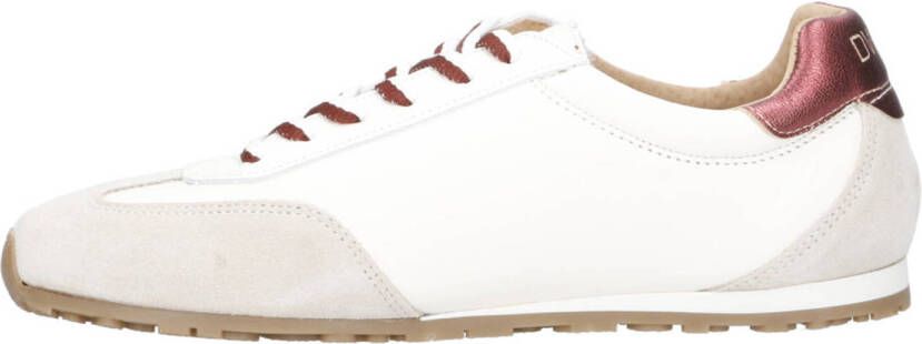 DWRS Sava leren sneaker wit beige