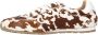 DWRS LABEL DWRS SAVA cow hair on sneakers beige Leer Dames - Thumbnail 7