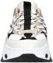 DWRS Titan chunky leren sneakers champagne zwart - Thumbnail 3