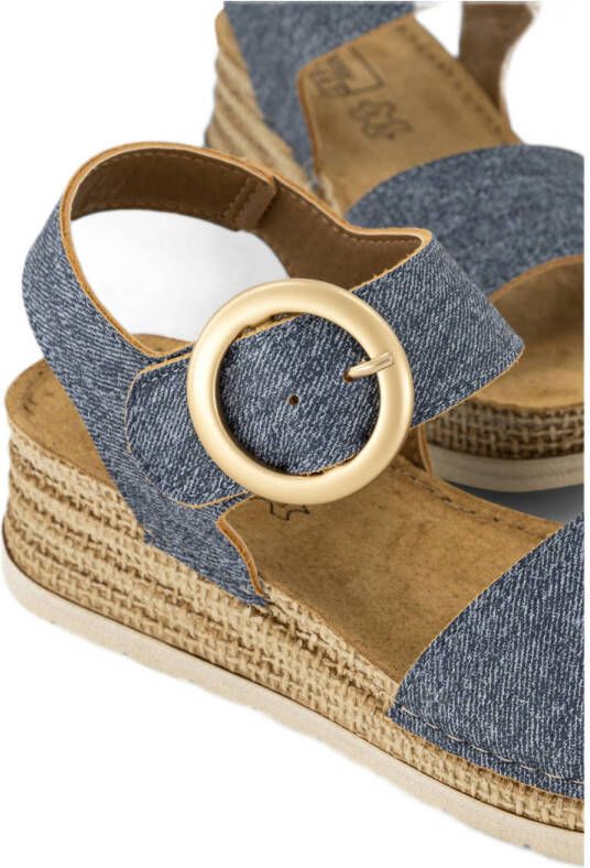 Easy Street denim sleehakken blauw