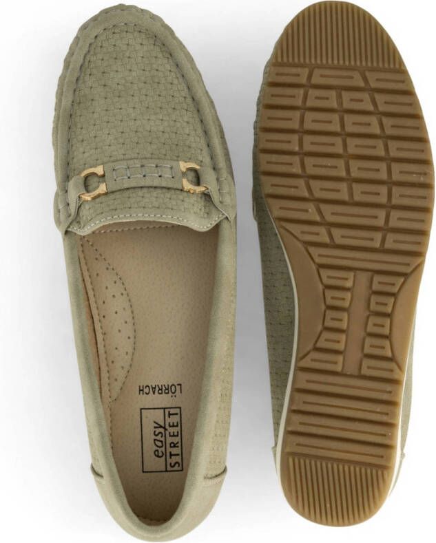 Easy Street mocassins kaki