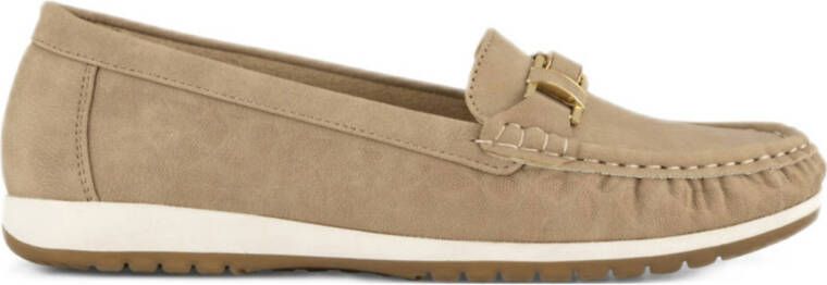 Easy Street mocassins taupe