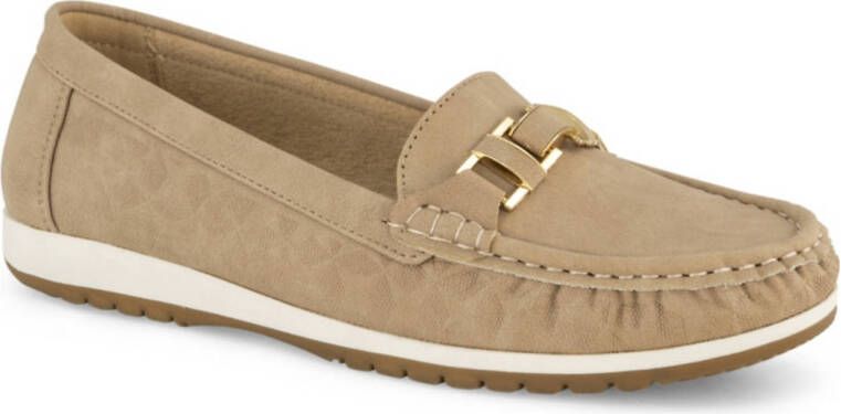 Easy Street mocassins taupe