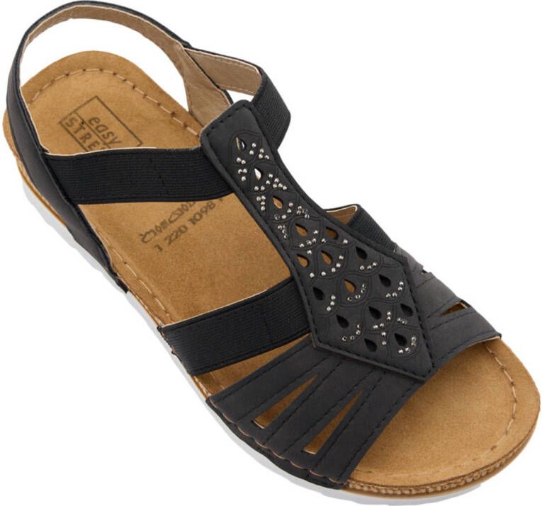 Easy Street sandalen zwart
