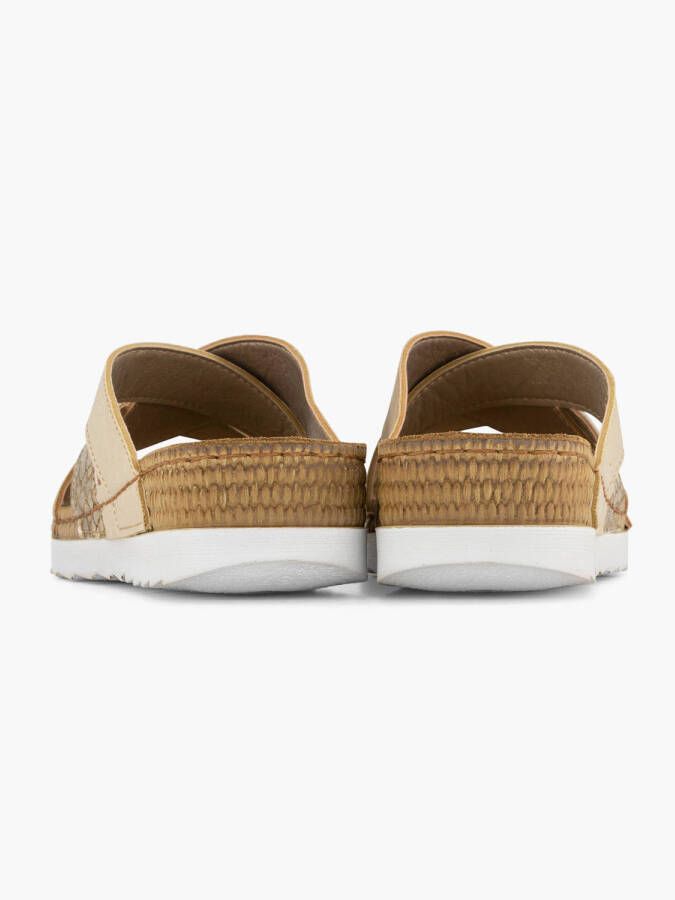 Easy Street slippers goud beige