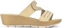 Easy Street slippers met strass beige - Thumbnail 3