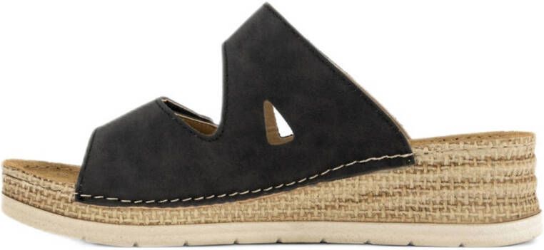 Easy Street slippers zwart