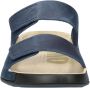 Ecco 2nd Cozmo nubuck slippers donkerblauw - Thumbnail 2