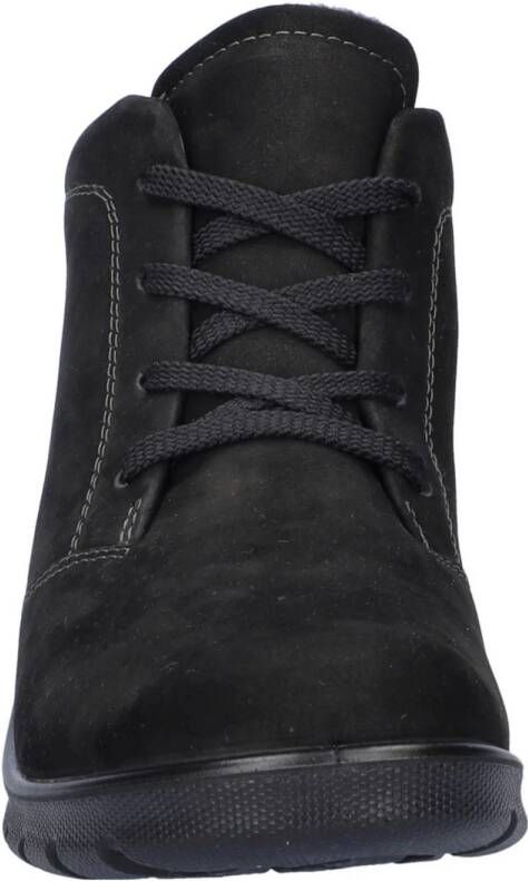 Ecco Babbett nubuck veterboots zwart
