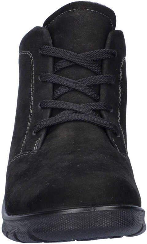 Ecco Babbett nubuck veterboots zwart