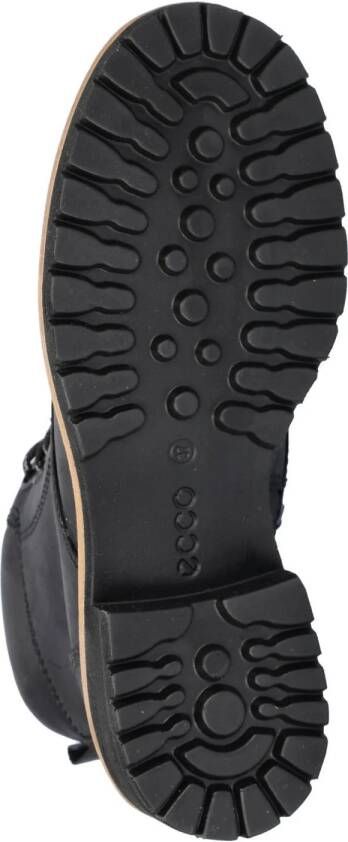Ecco Elaina nubuck veterboots zwart