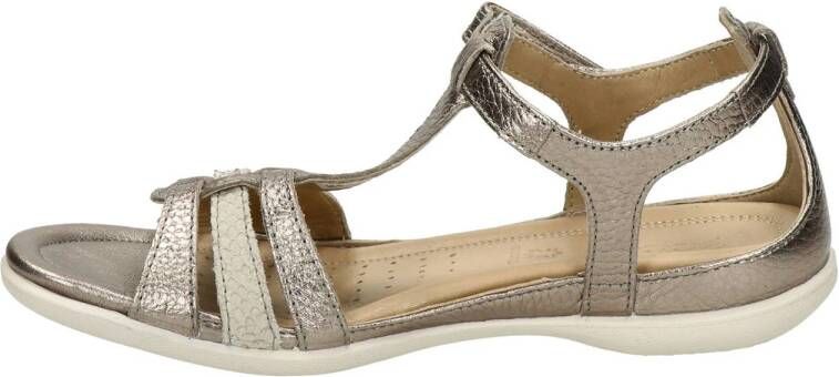 Ecco Flash leren sandalen brons