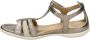 Ecco Sandalen Flash zomerschoen sandaal klittenbandschoen in metallic-look - Thumbnail 9
